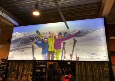 Span doek frame Sportief Tilburg